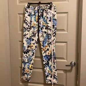 Jaanuu Flower Scrub Pants